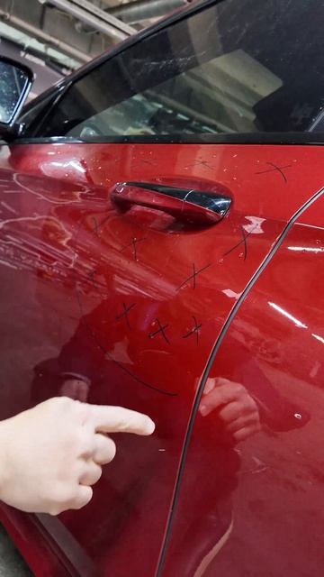 Наша ежедневная рутина! #кузовнойремонт #детейлинг #покраска