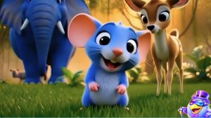 МУЛЬТИК ДЛЯ ДЕТЕЙ ПРО ЛЕСНОГО КРЫСЁНКА🐹. СЛОН🐘 И КРЫСЁНОК СПАСЛИ ОЛЕНЁНКА. МУЛЬТФИЛЬМЫ ДЛЯ ДЕТЕЙ.