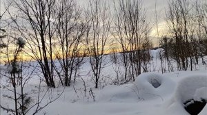 Много снега