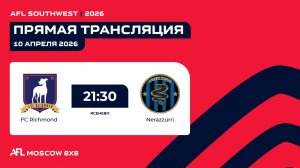 AFL26. AFL Southwest. Day 3. FC Richmond - Nerazzurri