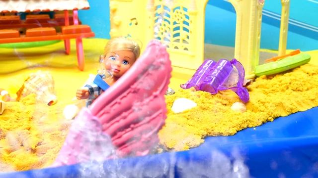 Барби в беде! Шторм круг и Русалка-Спасительница