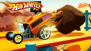 Хот Вилс Рейс Офф прохождение мультик 6 серия (машинка HW POPPA WHELIE) - Hot Wheels Race Off.