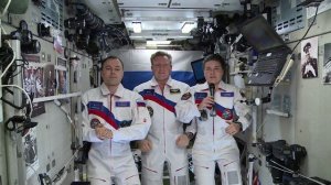 Видеоприветствие от российских космонавтов МКС-68 с 195-летием Жюля Верна