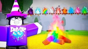 😱 Я Активировал ВСЕ ОГНИ И СЛОМАЛ Игру... в 99 Ночей в Лесу ! Roblox