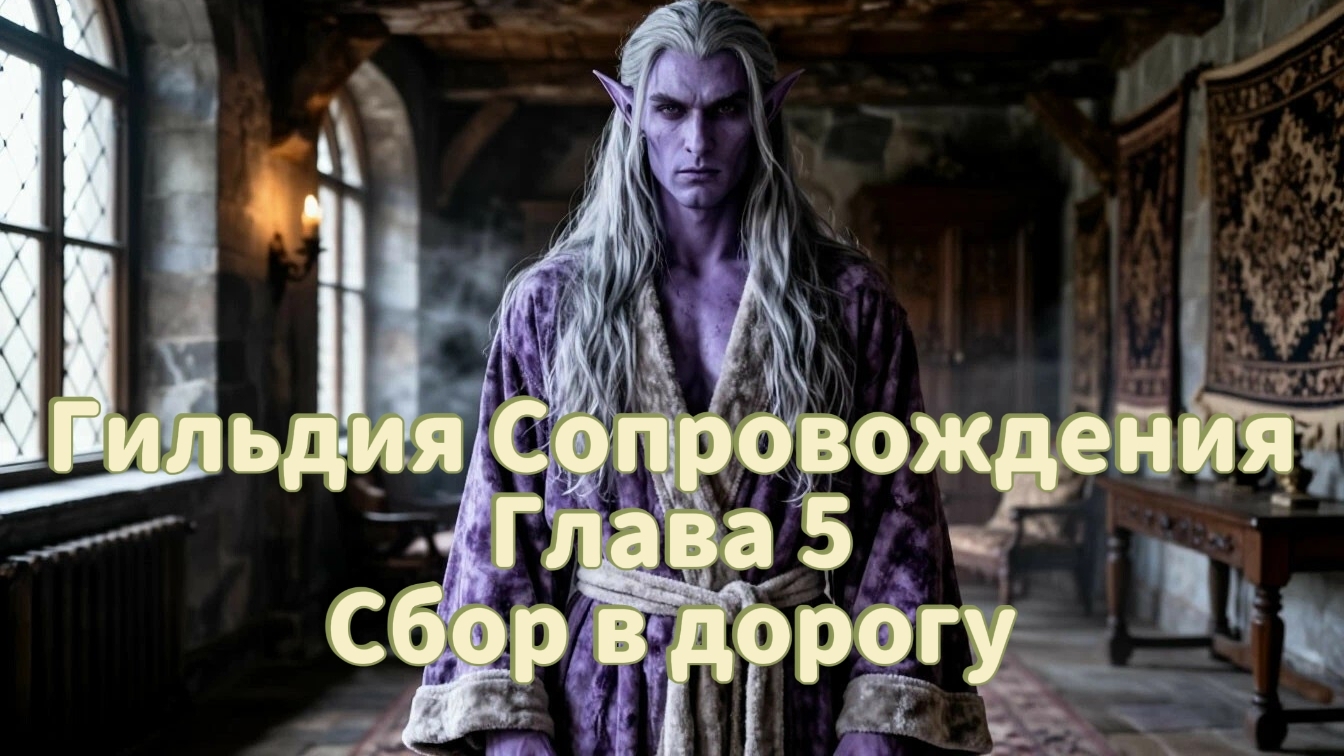 Гильдия Сопровождения. Глава 5. Сбор в дорогу.