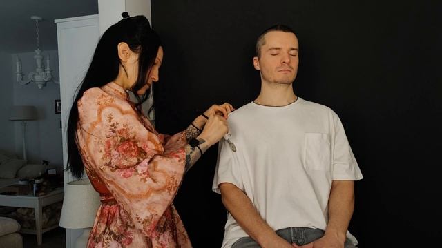 ASMR Compilation - Back Adjust  Skin Treatment  Shirt Tailor  Cleaning  Head  Shoulder Exam