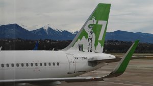 Airbus A320 а/к S7 в спецливрее | Рейс Сочи - Москва