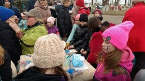 Игры детей на Масленицу.