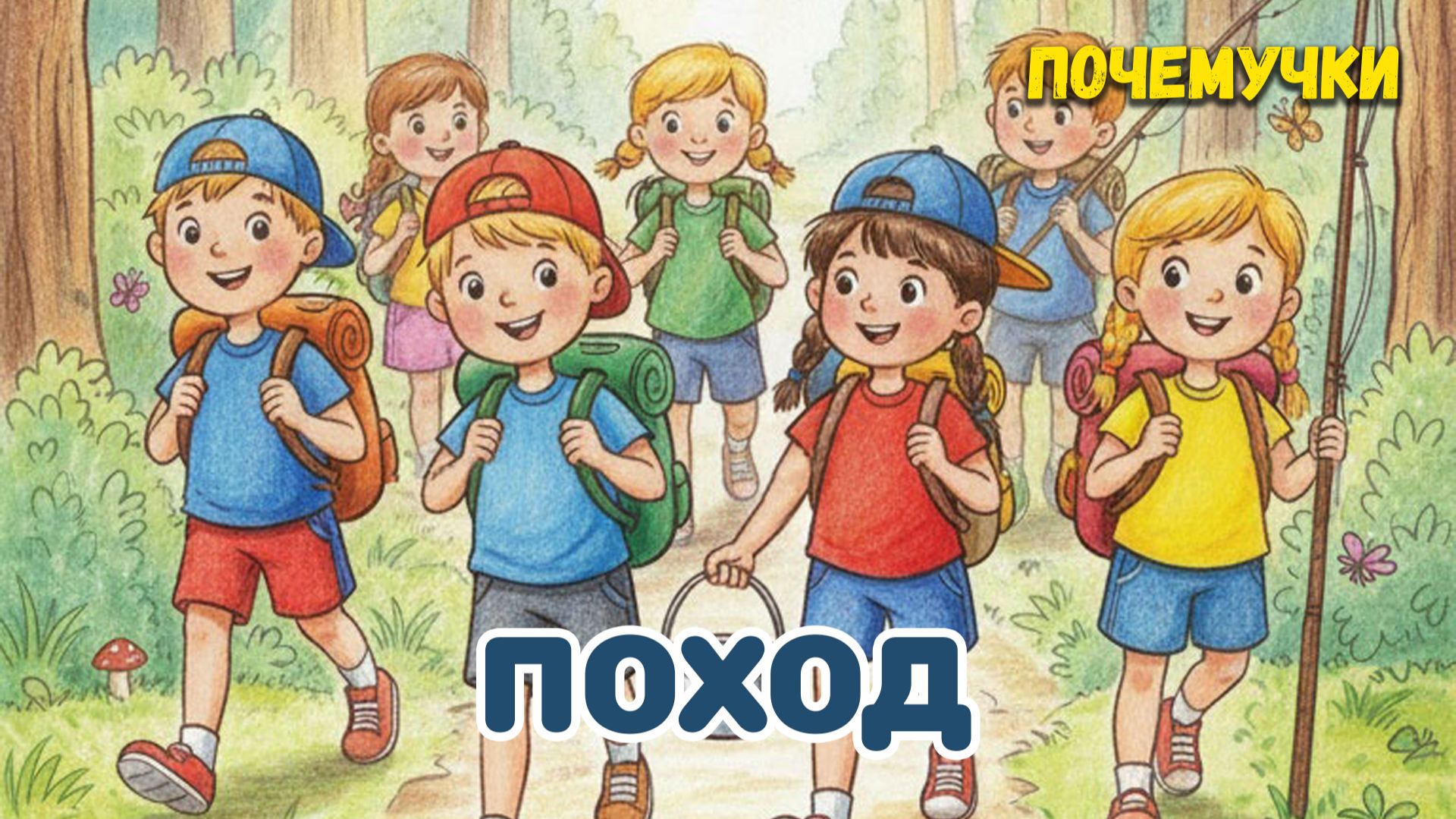Поход | Почемучки | Детские песни