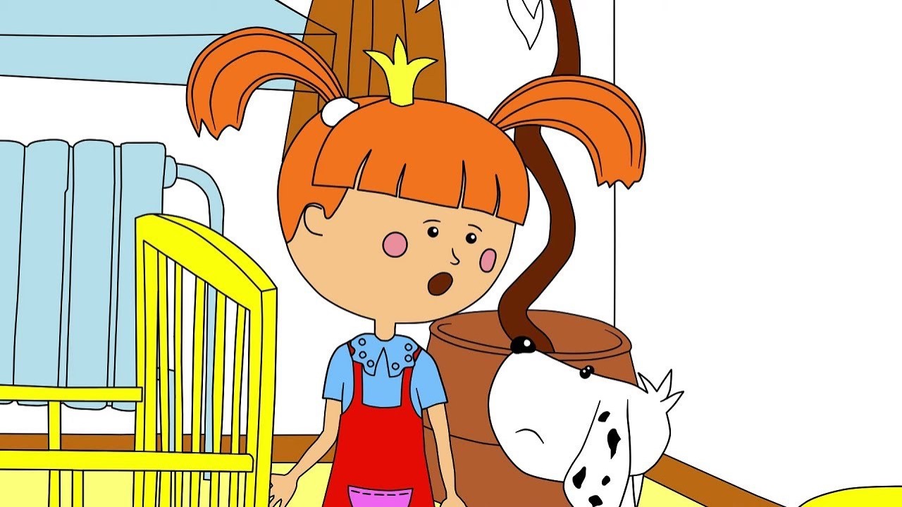 Раскраска с Царевной👑 - Младший братик - Учим цвета вместе!