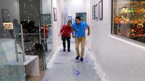 RYAN'S MOMMY OFFICE IS FROZEN! Frozen Challenge!