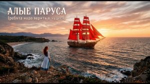Алые паруса (Ребята, надо верить в чудеса) — Мощная РОК-БАЛЛАДА 🎸