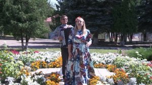 Юлия Анциферова.   Деревенские сны.  На баяне Сергей  Глушков