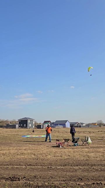 Заход на посадку на параплане чспб 2026