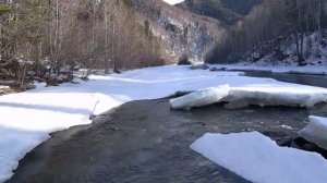 Река Утулик весна