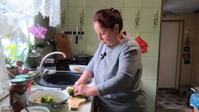 Рассада меня удивила. Томатный суп.