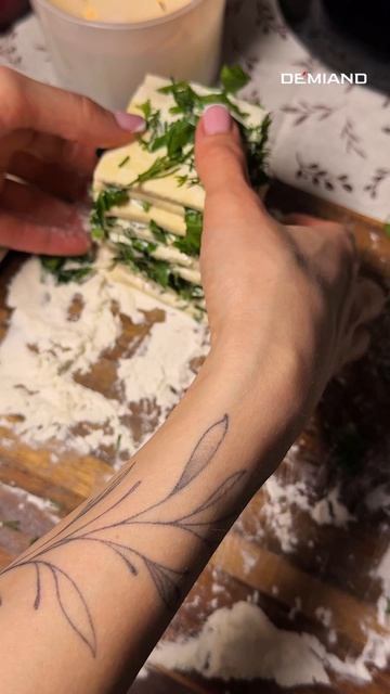 Хлеб-гармошка с зеленью — когда хочется быстро, но вау