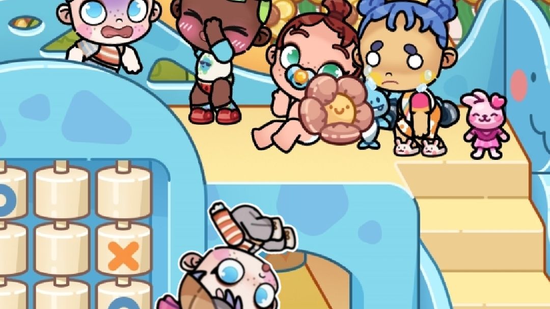 Что случилось с Анфисой в детском саду? 😱😭 в аватар ворлд