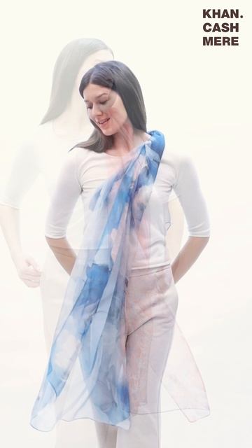 ☁️ Воздушная элегантность: палантины из шёлкового шифона с авторскими принтами