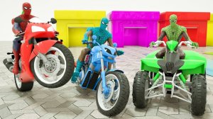 Песенка Человека-паука о мотоциклах и цветах — Детские стишки и песенки — Песенка для малыша