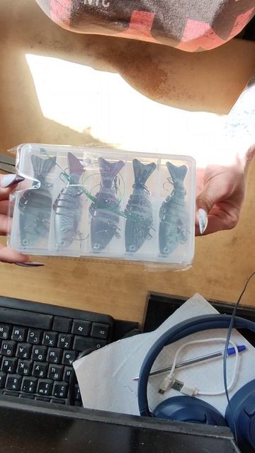 Распаковка рыбака Ч2