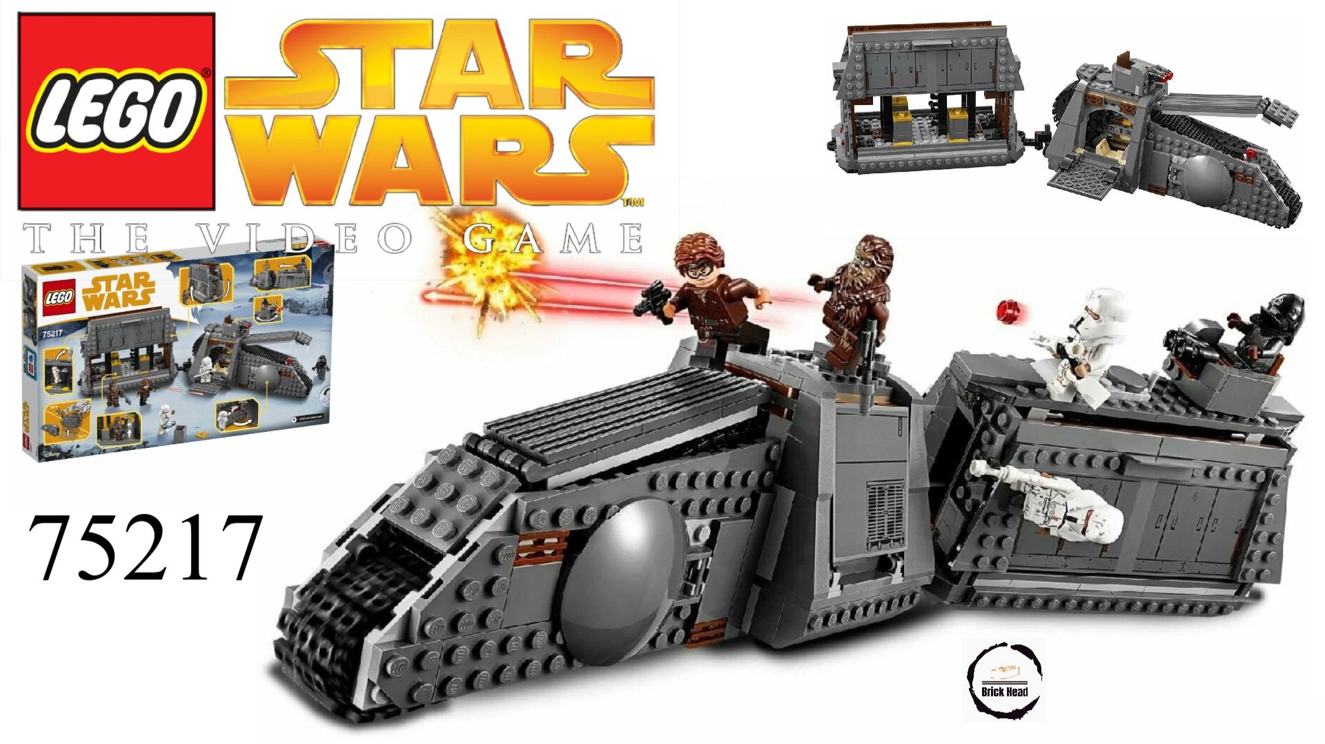 LEGO Star Wars 75217 Имперский транспортный поезд