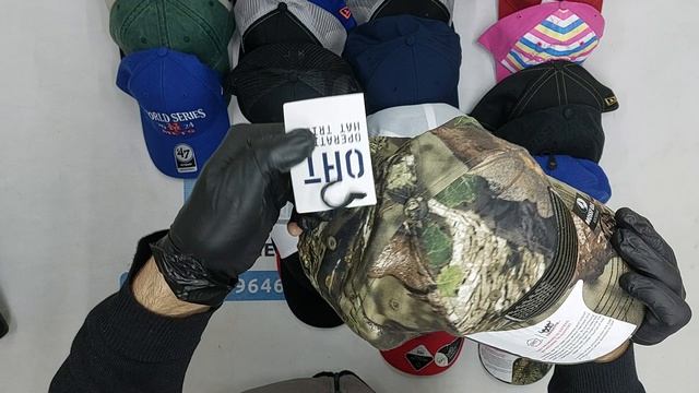 Бейсболки сток оптом 8 пак