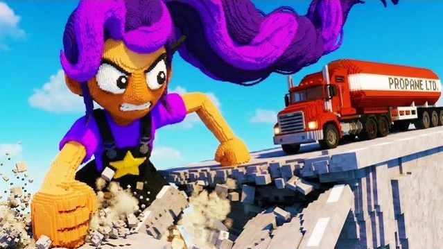 ЛИЛИ ЛАВБРЕЙДЗ ПРОТИВ 100 МАШИН НА ВЫСОКОЙ СКОРОСТИ! (POPPY PLAYTIME) КТО КРУЧЕ TEARDOWN