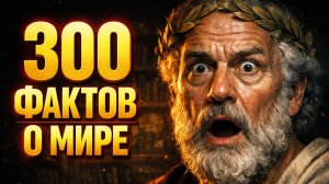300 ФАКТОВ О Мире, в Которые Сложно Поверить | Лекция для сна