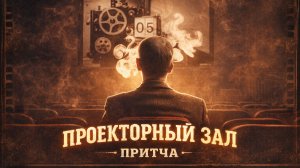 Проекторный зал - притча, стихотворение, песня