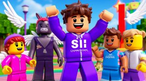 Видео для детей. Я в превратился в Балерина Капучина. Летсплей Роблокс - Лакиблок.