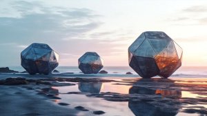 SPACE AMBIENT 🎧✨🌊 Music and ASMR ambience - Relaxing Sea Soundscape for studying - ＂GNOSIS＂-(1080p