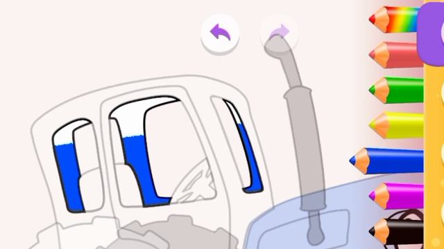 Синий трактор (Яндекс-Рисовайка)