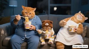 Папа Кот выиграл поездку, но продал её ради нового рюкзака для Джинджер и простого семейного отдыха!