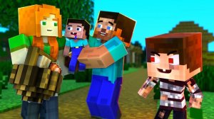 Познакомьтесь с самым хитрым ребенком! Майнкрафт Мультик