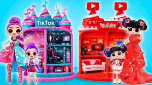 K-Pop Охотницы на Демонов: строим дом в стиле TikTok и YouTube!