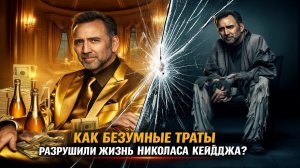 Крах Николаса Кейджа. Как актер спустил 150 миллионов, стал нищим и почему он снимался во всем