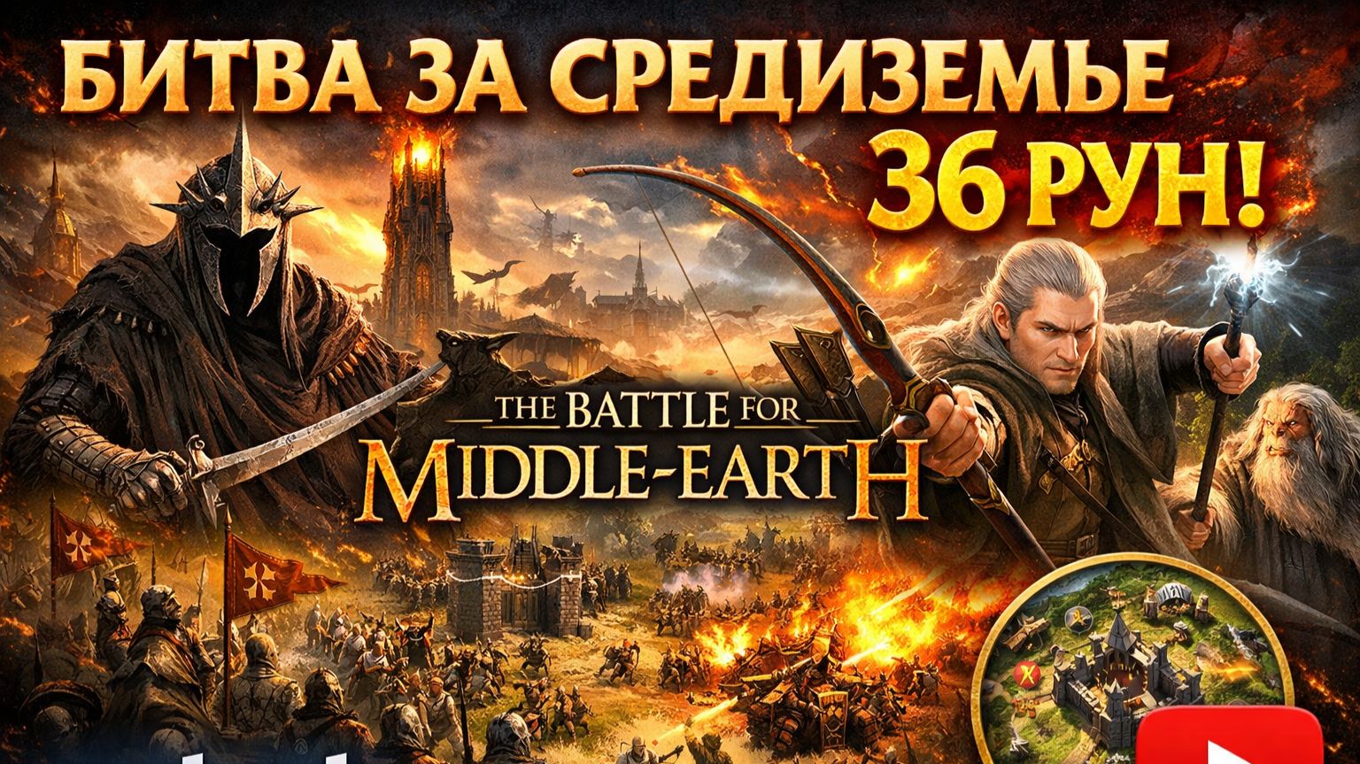 LOTR The Battle for Middle Earth 36 Рун [get.gt]
