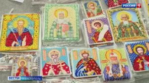 Севастопольские рукодельницы передадут бойцам более ста вышитых икон к празднику Пасхи