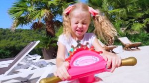 Настя и папа - весёлая история для детей про двойняшек