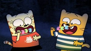 Олли и Мун,  54 серия. Палаточный отдых в Канаде