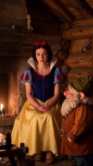 Снежная королева и гном: магия сказки #Сказка #СнежнаяКоролева #Гномы