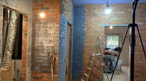 Ремонт и отделка.Кирпичные стены.