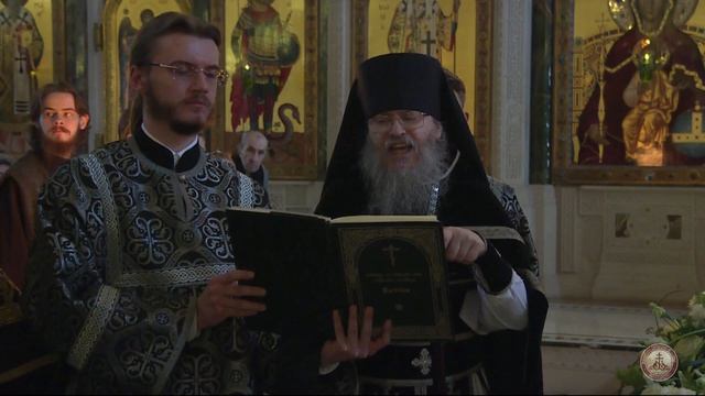 Слово ректора Сретенской духовной академии игумена Иоанна (Лудищева) перед Святой Плащаницей