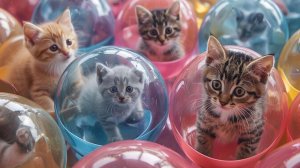 МИЛЫЕ КОТИКИ | ИИ АНИМАЦИЯ | ПРИКОЛЫ ПРО ЖИВОТНЫХ | РАЗВЛЕКАТЕЛЬНОЕ ВИДЕО