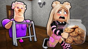 ЗРЯ Я УКРАЛА ПЕЧЕНЬЕ У ЗЛОЙ БАБУШКИ В РОБЛОКС..😱😭