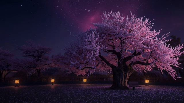 Sakura Zen ｜ Healing Meditation Music - Relaxing Japanese Ambient Soundscape [CALM STRESS RELIEF]-(1
