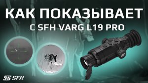 Подборка кадров с тепловизионного прицела SFH VARG L19 PRO
