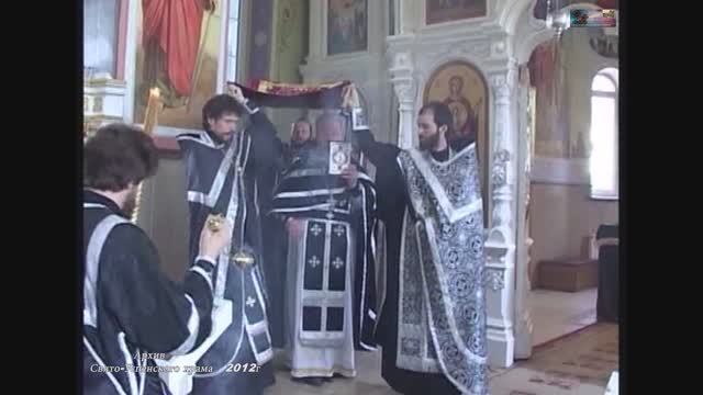 2012 г. 12 апреля ВЫНОС ПЛАЩАНИЦЫ г.Тихорецк