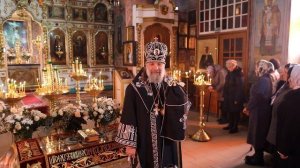 Проповедь епископа Питирима (Творогова) после выноса Плащаницы в Великую Пятницу. 10.04.26.